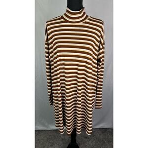 NEW with tags Umgee striped long sleeve dress tunic size medium